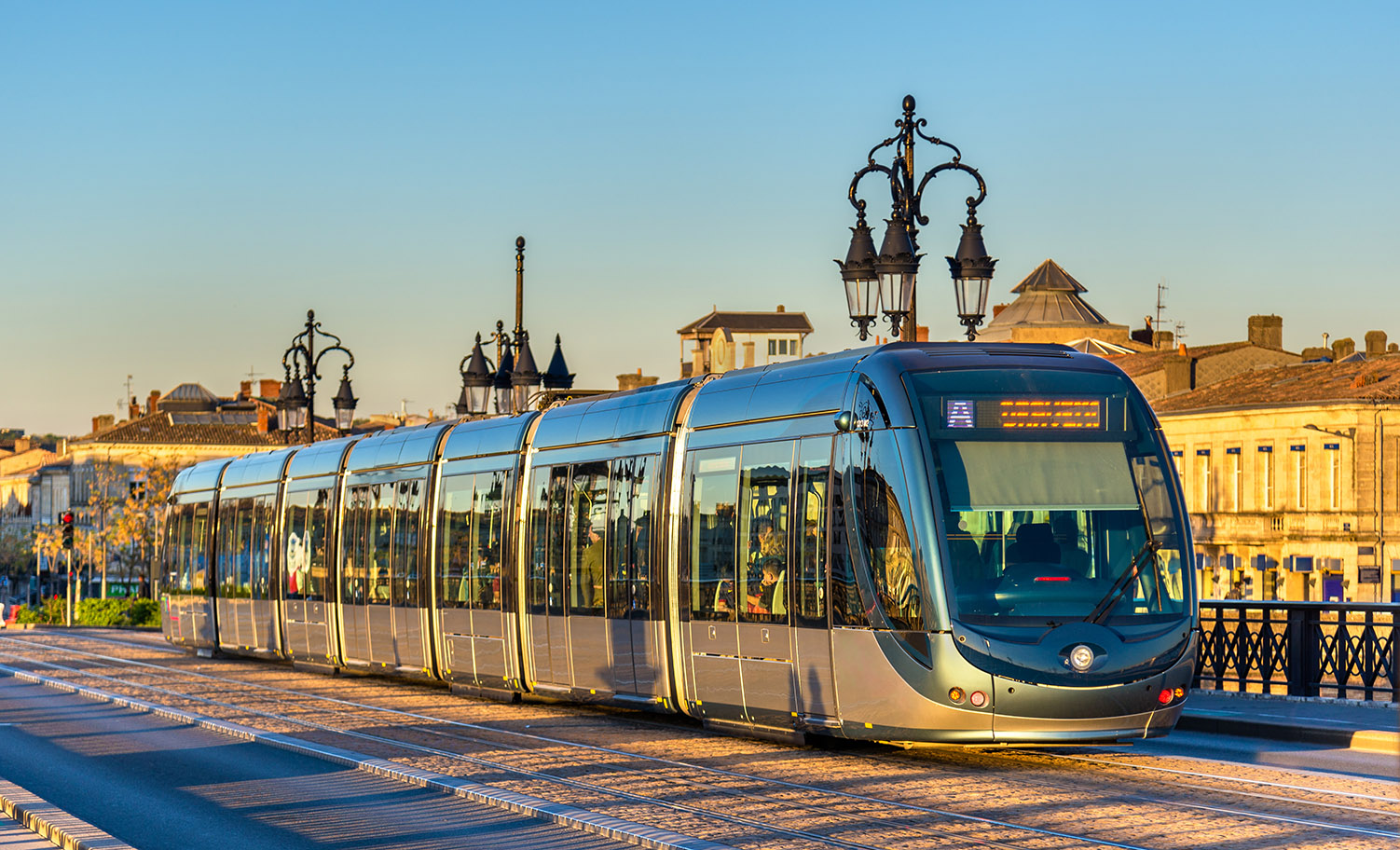 Tram in Bordeaux, France