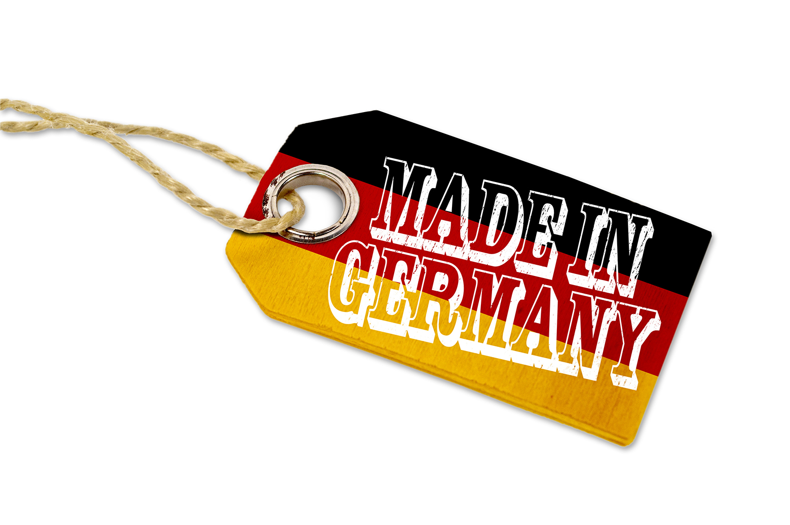 Anhänger mit MADE IN GERMANY